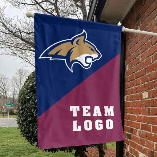 Bobcats vs Custom Team House Divided Flag, Custom Team Flag