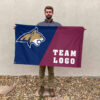 Bobcats vs Custom Team House Divided Flag, Custom Team Flag