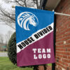 Broncos vs Custom Team House Divided Flag, Custom Rivalry Flag