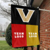 Commodores vs Custom Team House Divided Flag, Custom NCAA Flag 1 Commodores vs Custom Team House Divided Flag, Custom NCAA Flag
