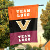 Commodores vs Custom Team House Divided Flag, NCAA College Flag