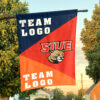 Cougars vs Custom Team House Divided Flag, Custom College Flag