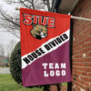 Cougars vs Custom Team House Divided Flag, Custom House Flag 1 Cougars vs Custom Team House Divided Flag, Custom House Flag
