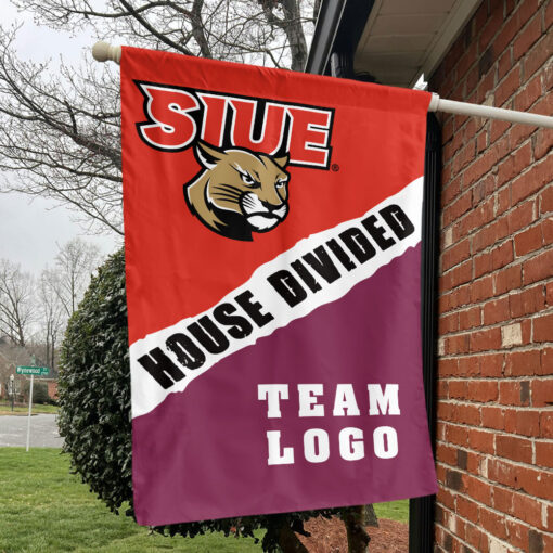 Cougars vs Custom Team House Divided Flag, Custom House Flag Cougars vs Custom Team House Divided Flag, Custom House Flag
