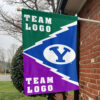 Cougars vs Custom Team House Divided Flag, Custom Spirit Flag 1 Cougars vs Custom Team House Divided Flag, Custom Spirit Flag