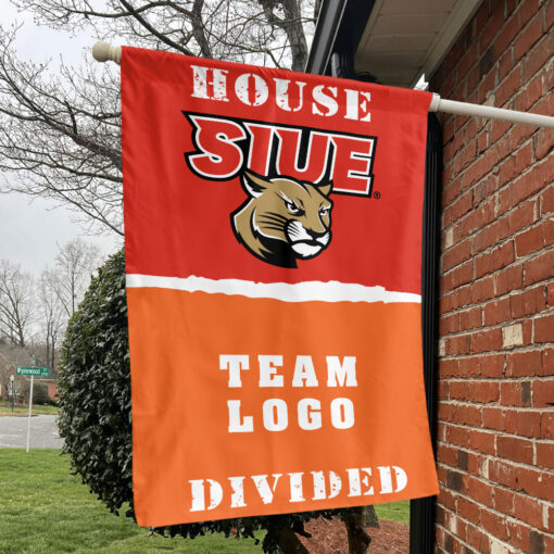 Cougars vs Custom Team House Divided Flag, Custom Spirit Flag