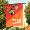 Cougars vs Custom Team House Divided Flag, Custom Split Flag