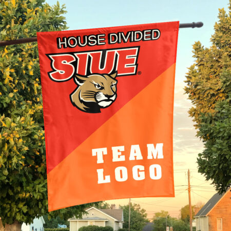 Cougars vs Custom Team House Divided Flag, Custom Split Flag