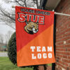 Cougars vs Custom Team House Divided Flag, Custom Split Flag 1 Cougars vs Custom Team House Divided Flag, Custom Split Flag