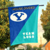 Cougars vs Custom Team House Divided Flag, Custom Team Flag