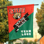Cougars vs Custom Team House Divided Flag, Custom Team Flag