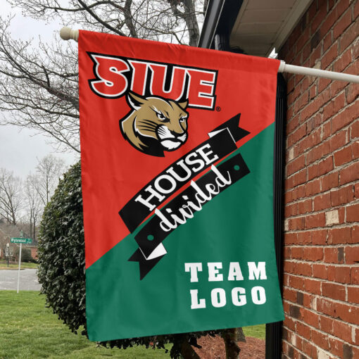 Cougars vs Custom Team House Divided Flag, Custom Team Flag