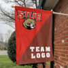 Cougars vs Custom Team House Divided Flag, NCAA House Flag