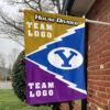 Cougars vs Custom Team House Divided Flag, Personalized Spirit Flag 1 Cougars vs Custom Team House Divided Flag, Personalized Spirit Flag