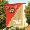 Cougars vs Custom Team House Divided Flag, Personalized Team Flag