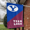 Cougars vs Custom Team House Divided Flag, Personalized Team Flag 1 Cougars vs Custom Team House Divided Flag, Personalized Team Flag