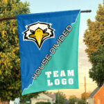 Eagles vs Custom Team House Divided Flag, College Custom Flag