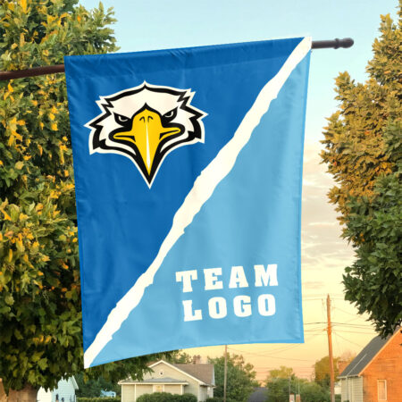 Eagles vs Custom Team House Divided Flag, Custom College Flag