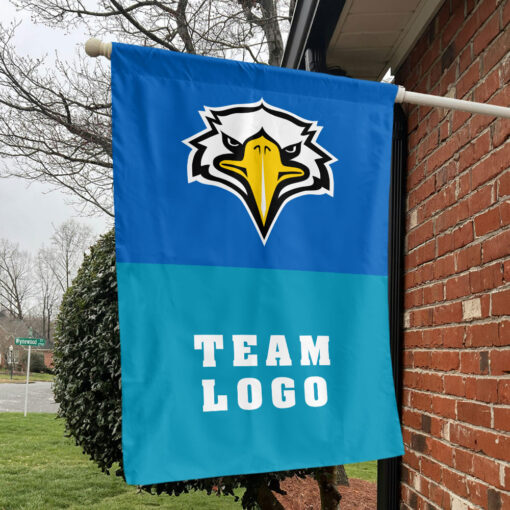 Eagles vs Custom Team House Divided Flag, Custom NCAA Flag