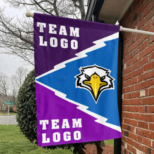 Eagles vs Custom Team House Divided Flag, Custom Spirit Flag