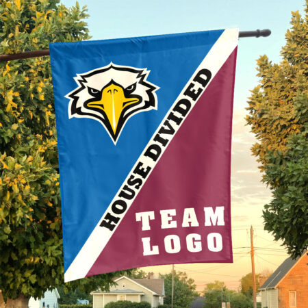 Eagles vs Custom Team House Divided Flag, Custom Split Flag