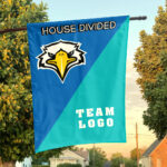 Eagles vs Custom Team House Divided Flag, Custom Team Flag