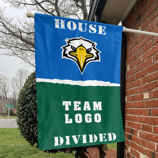 Eagles vs Custom Team House Divided Flag, NCAA College Flag