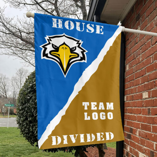 Eagles vs Custom Team House Divided Flag, NCAA Rivalry Flag
