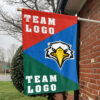Eagles vs Custom Team House Divided Flag, NCAA Spirit Flag