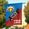 Eagles vs Custom Team House Divided Flag, NCAA Team Flag