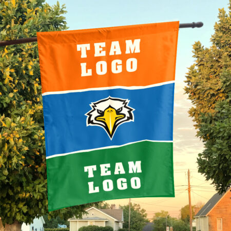 Eagles vs Custom Team House Divided Flag, NCAA Two Team Flag