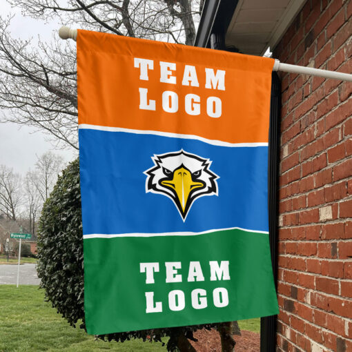 Eagles vs Custom Team House Divided Flag, NCAA Two Team Flag