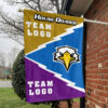 Eagles vs Custom Team House Divided Flag, Personalized Spirit Flag 1 Eagles vs Custom Team House Divided Flag, Personalized Spirit Flag