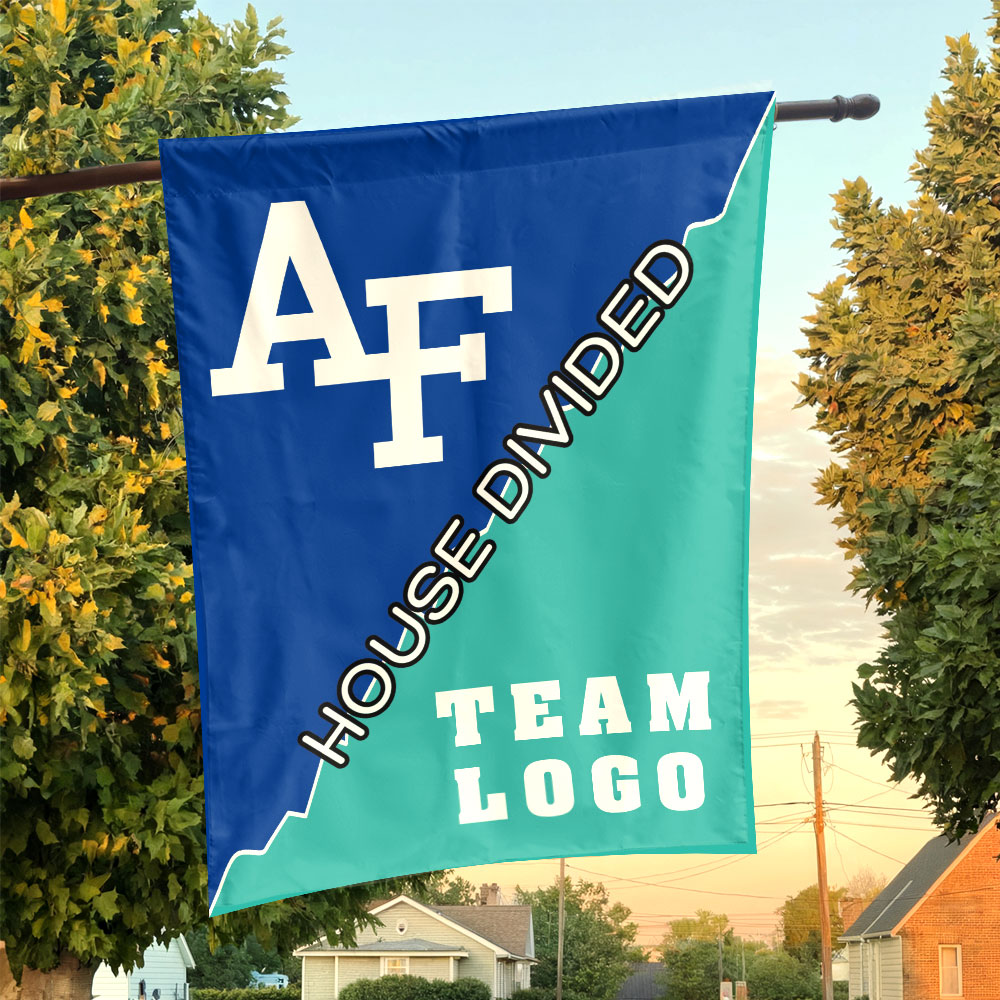 Falcons vs Custom Team House Divided Flag, College Custom Flag Falcons vs Custom Team House Divided Flag, College Custom Flag