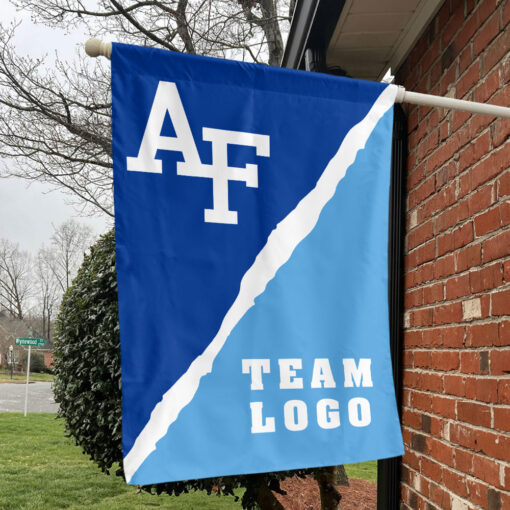 Falcons vs Custom Team House Divided Flag, Custom College Flag Falcons vs Custom Team House Divided Flag, Custom College Flag