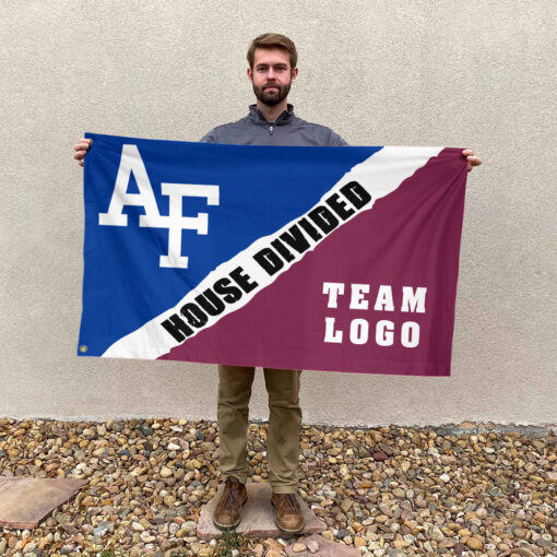 Falcons vs Custom Team House Divided Flag, Custom Rivalry Flag Falcons vs Custom Team House Divided Flag, Custom Rivalry Flag