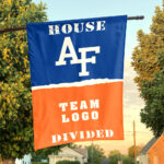 Falcons vs Custom Team House Divided Flag, NCAA College Flag