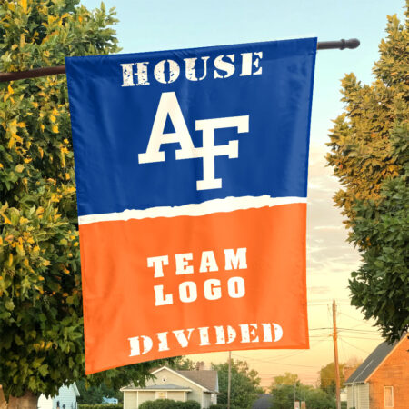 Falcons vs Custom Team House Divided Flag, NCAA College Flag