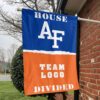 Falcons vs Custom Team House Divided Flag, NCAA College Flag 1 Falcons vs Custom Team House Divided Flag, NCAA College Flag