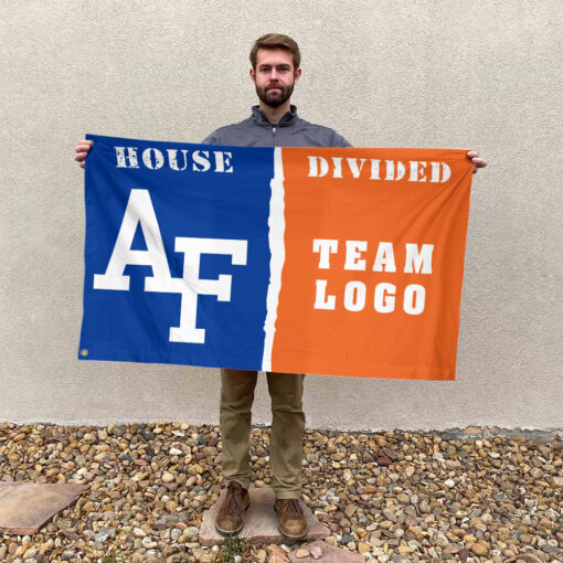 Falcons vs Custom Team House Divided Flag, NCAA College Flag Falcons vs Custom Team House Divided Flag, NCAA College Flag