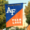 Falcons vs Custom Team House Divided Flag, NCAA Custom Flag