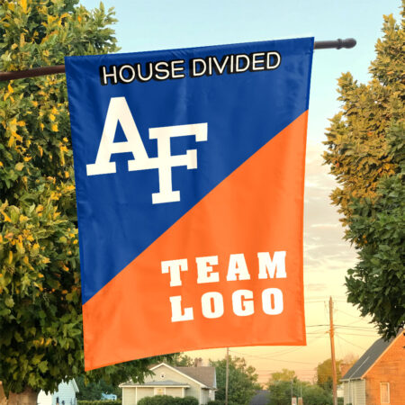 Falcons vs Custom Team House Divided Flag, NCAA Custom Flag