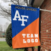 Falcons vs Custom Team House Divided Flag, NCAA Custom Flag 1 Falcons vs Custom Team House Divided Flag, NCAA Custom Flag