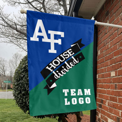 Falcons vs Custom Team House Divided Flag, NCAA Team Flag Falcons vs Custom Team House Divided Flag, NCAA Team Flag