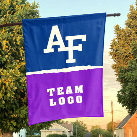 Falcons vs Custom Team House Divided Flag, Personalized NCAA Flag