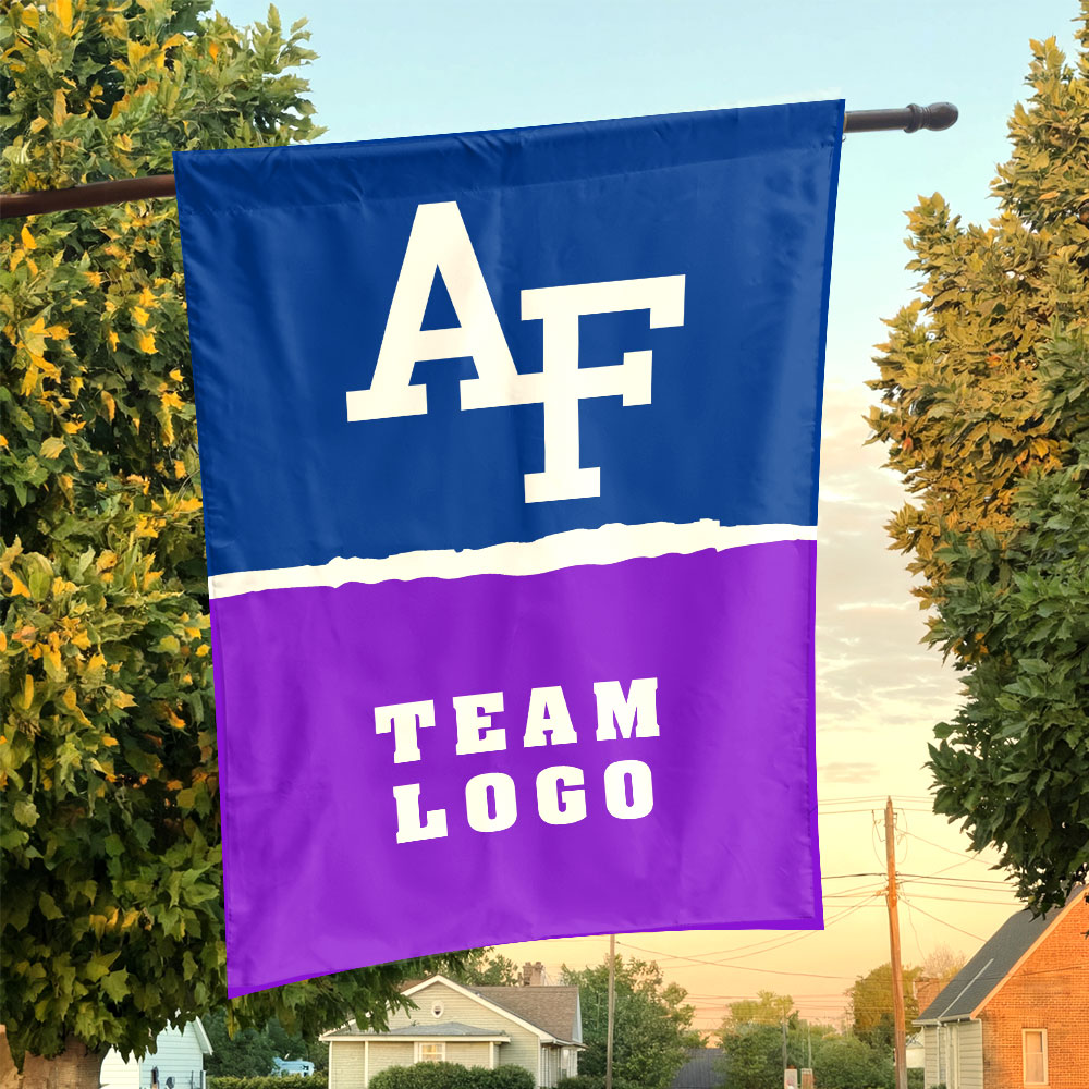 Falcons vs Custom Team House Divided Flag, Personalized NCAA Flag Falcons vs Custom Team House Divided Flag, Personalized NCAA Flag