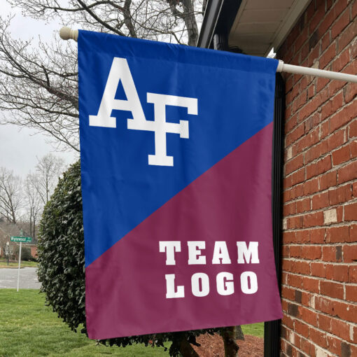 Falcons vs Custom Team House Divided Flag, Personalized Team Flag Falcons vs Custom Team House Divided Flag, Personalized Team Flag