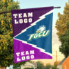 Florida Gulf Coast vs Custom Team House Divided Flag, Custom Spirit Flag