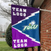 Florida Gulf Coast vs Custom Team House Divided Flag, Custom Spirit Flag