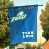 Florida Gulf Coast vs Custom Team House Divided Flag, Custom Team Flag